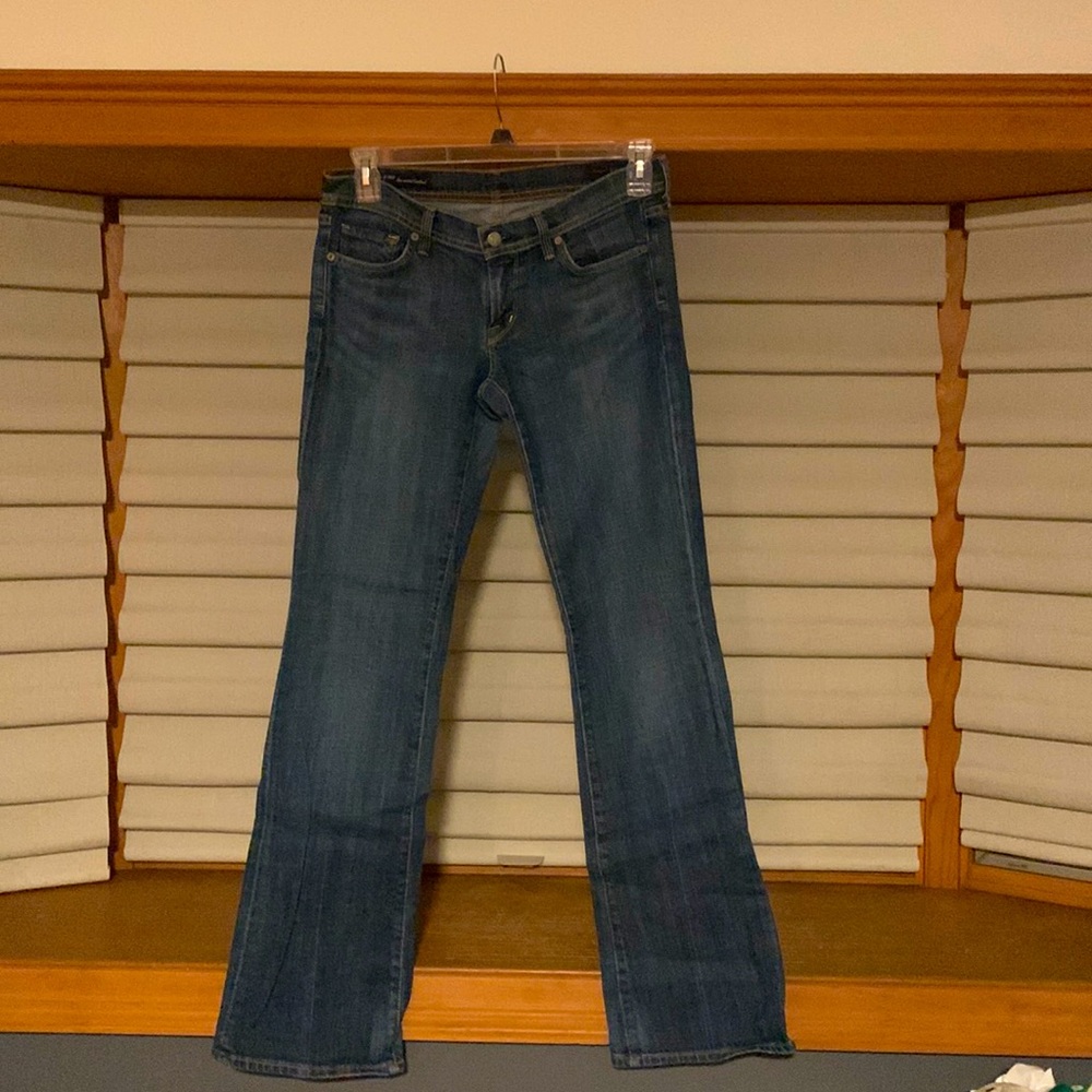 Citizens of humanity size 29 Kelly stretch low waist boot cut jeans